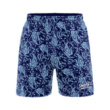 Smash It Sports Mesh Shorts - Paisley Navy/Carolina - Smash It Sports