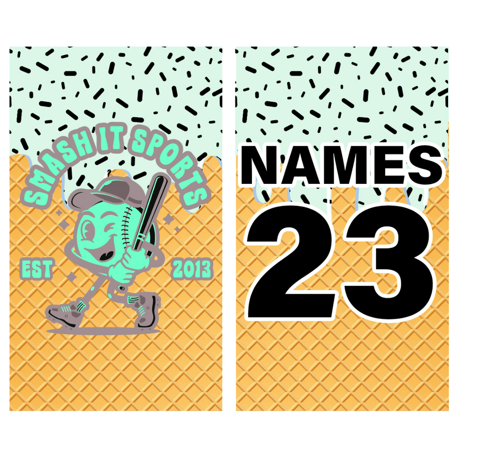 Smash It Sports Mint Chip Bag Tag - Smash It Sports