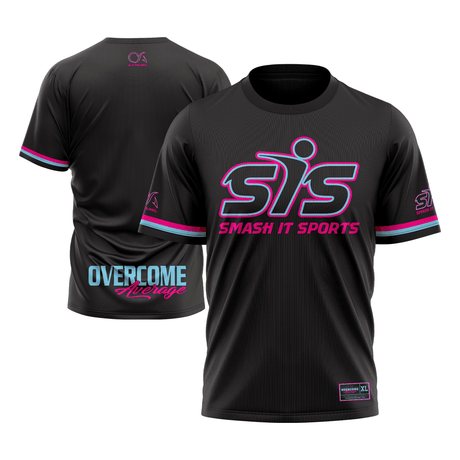 Smash It Sports Short Sleeve Shirt - The League (Cotton Candy) - Smash It Sports