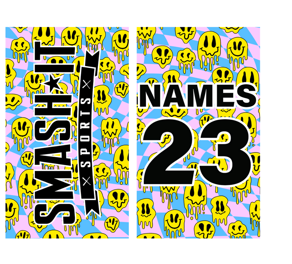 Smash It Sports Smiley Drip Bag Tag - Smash It Sports