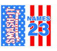 Smash It Sports USA Bag Tag - Smash It Sports