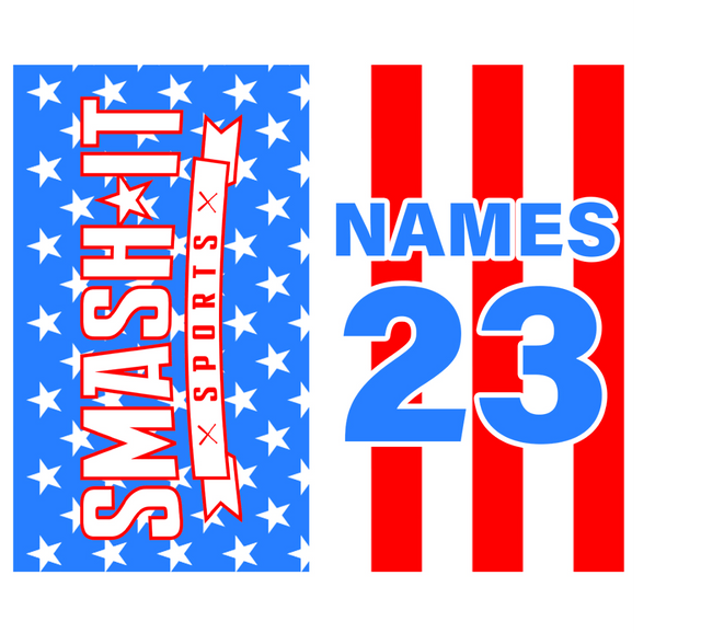 Smash It Sports USA Bag Tag - Smash It Sports