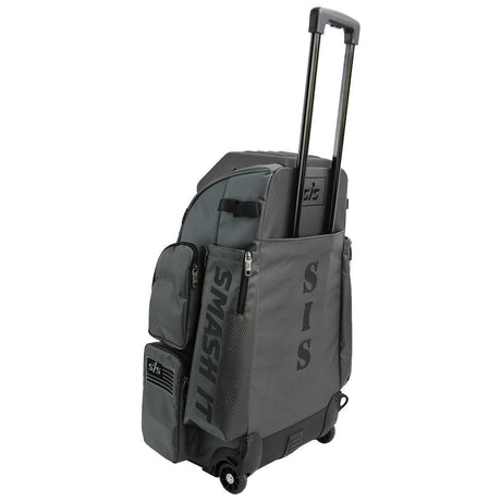 SMASH OPS Lil' Guerrilla Roller Bag - Charcoal/Black - Smash It Sports