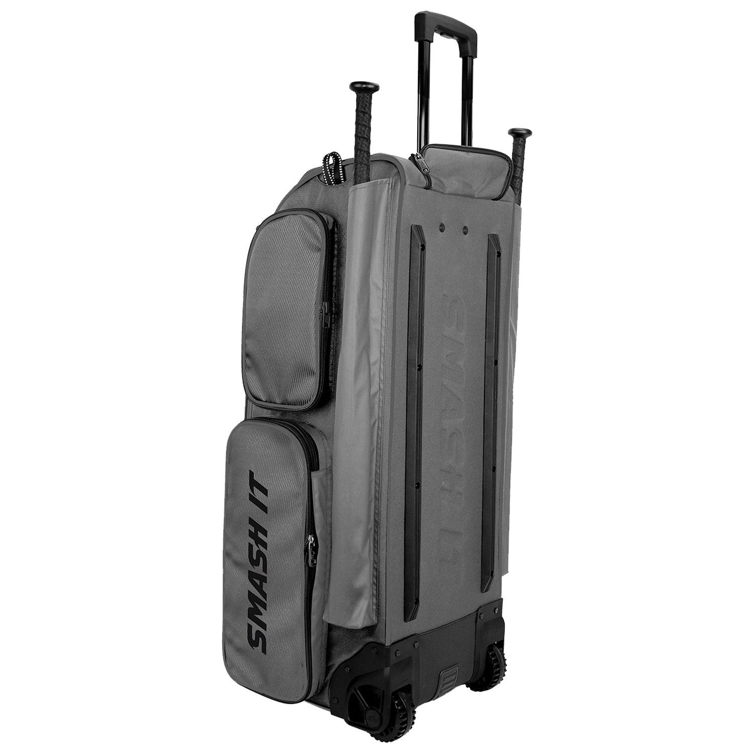 SMASH OPS V3 GUERRILLA Charcoal/Black Roller Bag - Smash It Sports