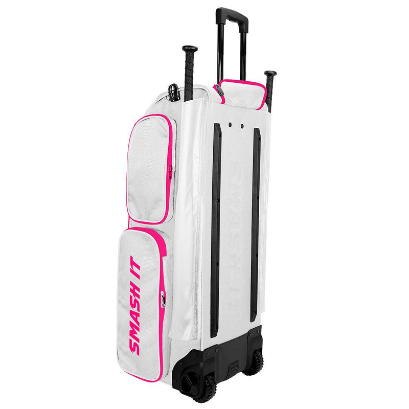 SMASH OPS V3 GUERRILLA White/Pink Roller Bag - Smash It Sports