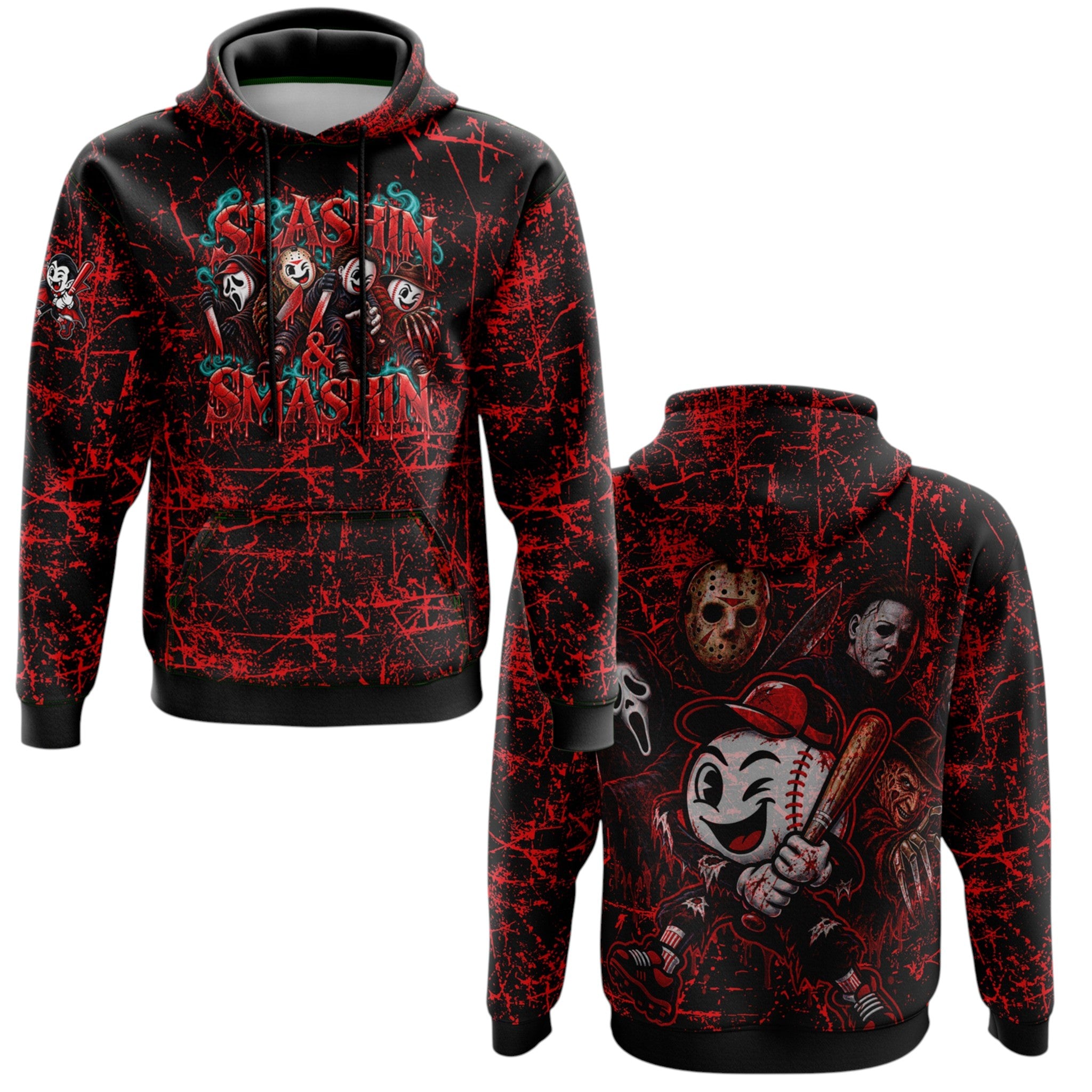 2026 Smash It Sports Halloween Hoodie (Customized Buy-In) Slashin' and Smashin'