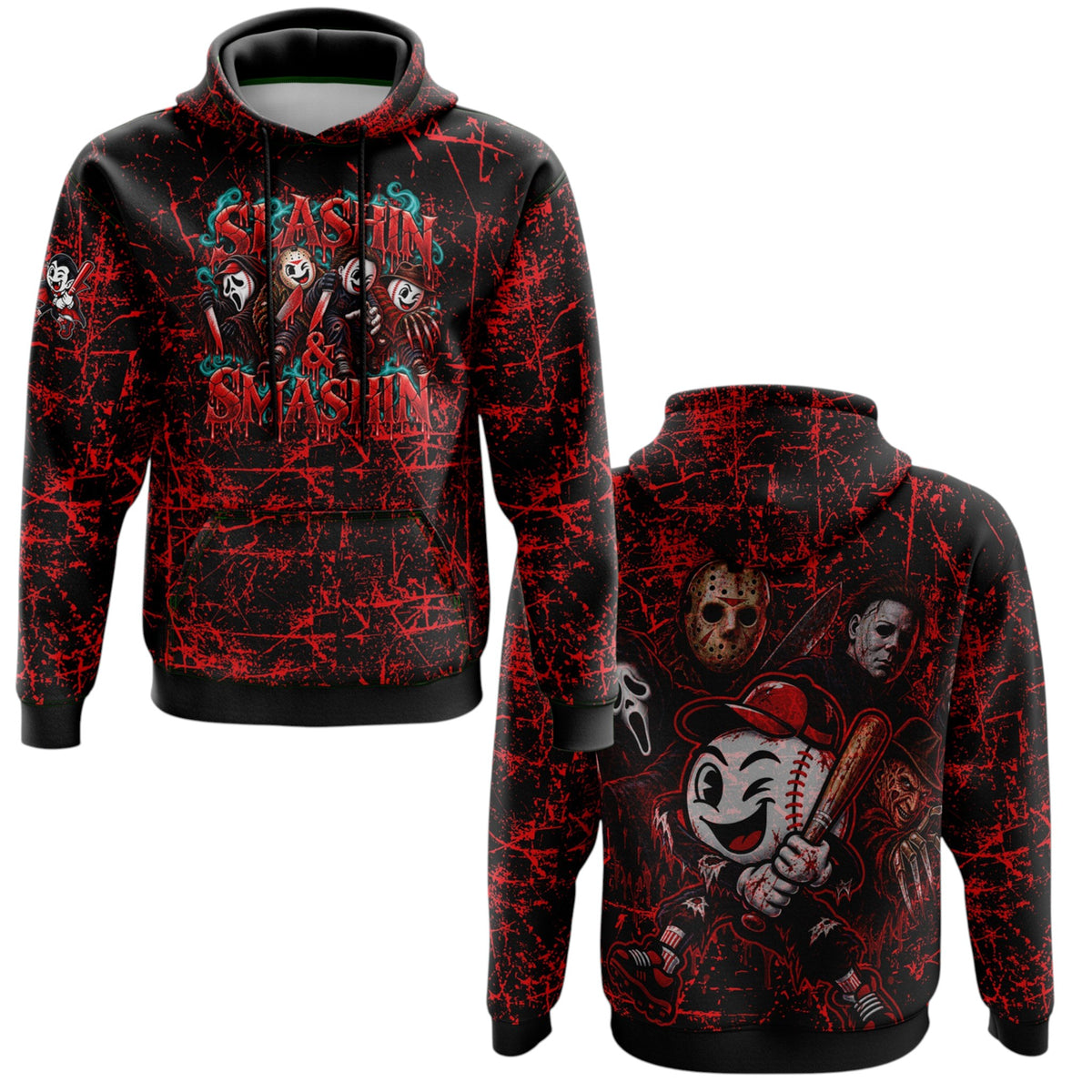 2026 Smash It Sports Halloween Hoodie (Customized Buy-In) Slashin' and Smashin'