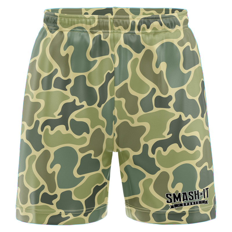 Smash It Sports Mesh Shorts - Duck Camo