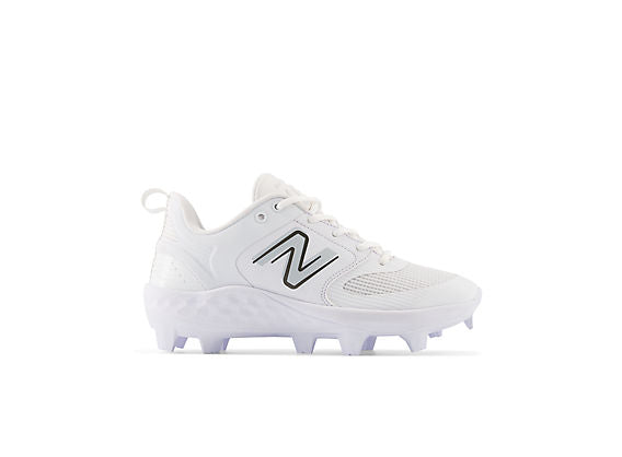 New Balance Women's Fresh Foam Velo V3 Molded Softball Cleats - White - SPVELOW3 - Smash It Sports