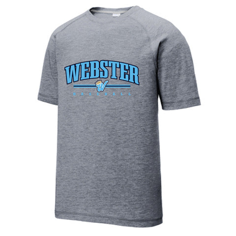 WEBSTER-ROYALS-GREY/NAVY-HEATHER-SS-SHIRT