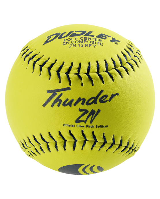 Dudley Thunder ZN Stadium Stamp 47/450 USSSA 12" Slowpitch Softballs - 4U528Y