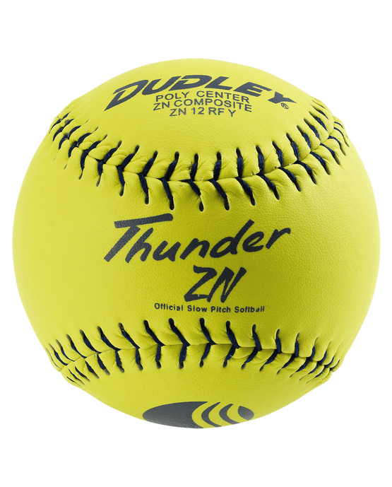 Dudley Thunder ZN Stadium Stamp 47/450 USSSA 12" Slowpitch Softballs - 4U528Y - Smash It Sports