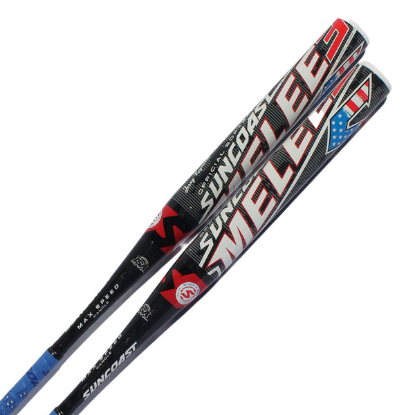 Suncoast Melee 3 End Loaded 13" 1-Piece SSUSA Senior Slowpitch Softball Bat - SM3SE - Smash It Sports