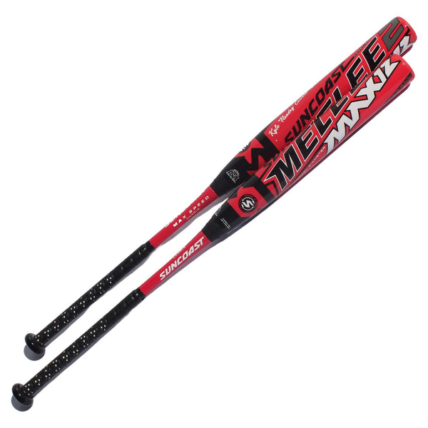Suncoast Melee Max 2 End Loaded 12" 2-Piece SSUSA Senior Slowpitch Softball Bat - SMM2SE12 - Smash It Sports