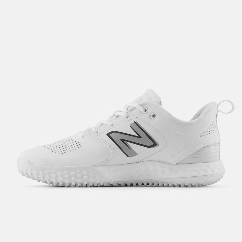 New Balance Men's Fresh Foam 3000 V6 Turf Baseball Shoes - White - T3000SW6 - Smash It Sports