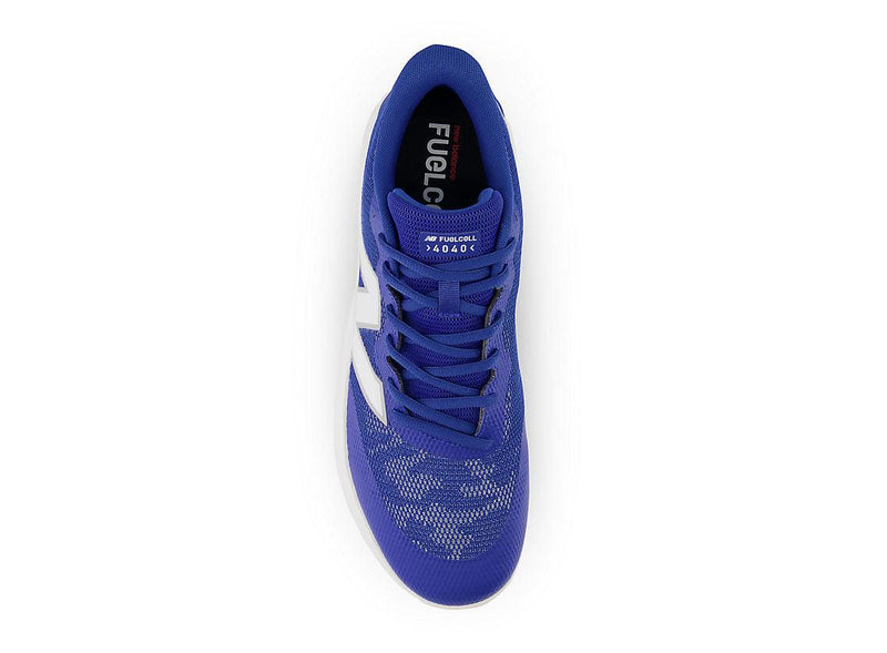 New Balance Men's FuelCell 4040 V7 Turf Baseball Shoes - Team Royal / White - T4040TB7 - Smash It Sports