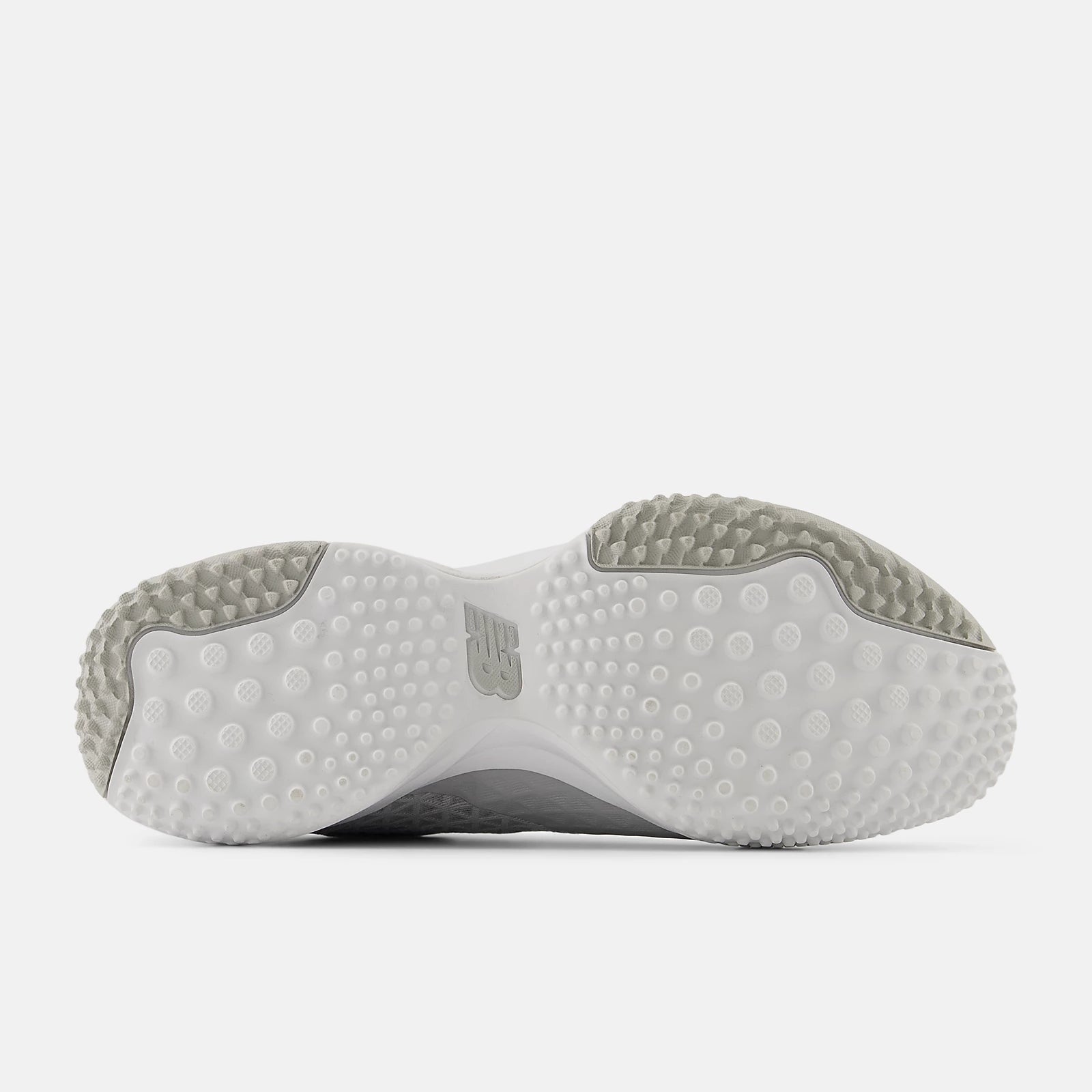 New Balance Men's Fuelcell 4040 v8 Turf Baseball Shoes - Grey/White - T4040TG8