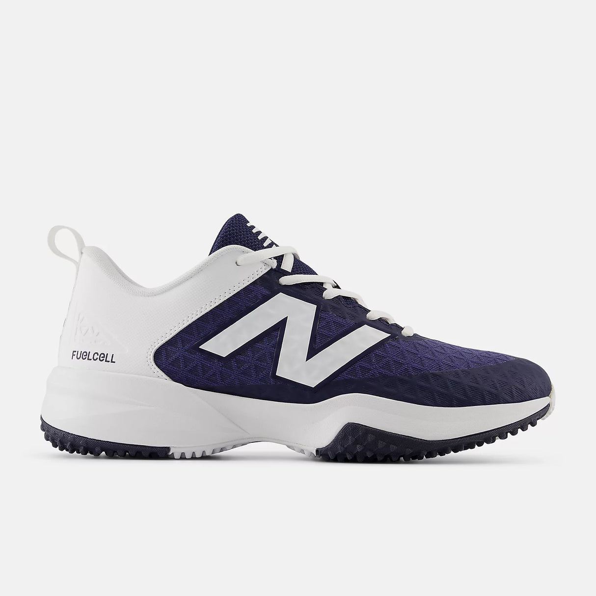 New Balance Men's Fuelcell 4040 v8 Turf Baseball Shoes - Navy/White - T4040TN8