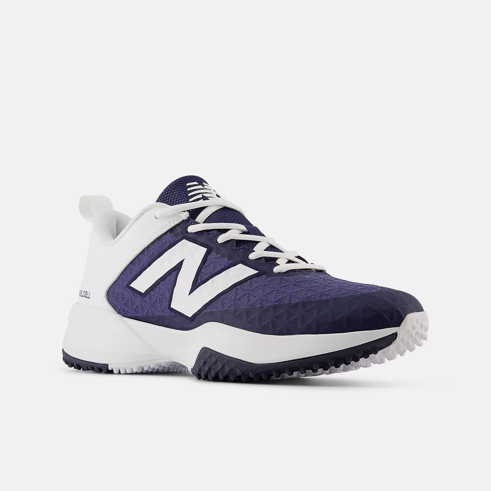 New Balance Men's Fuelcell 4040 v8 Turf Baseball Shoes - Navy/White - T4040TN8