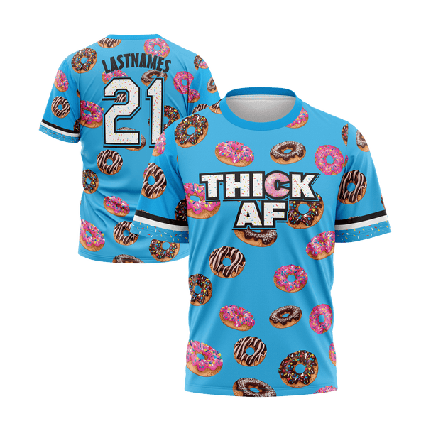 Thick AF Short Sleeve Jersey (Customized Buy-In) - Smash It Sports