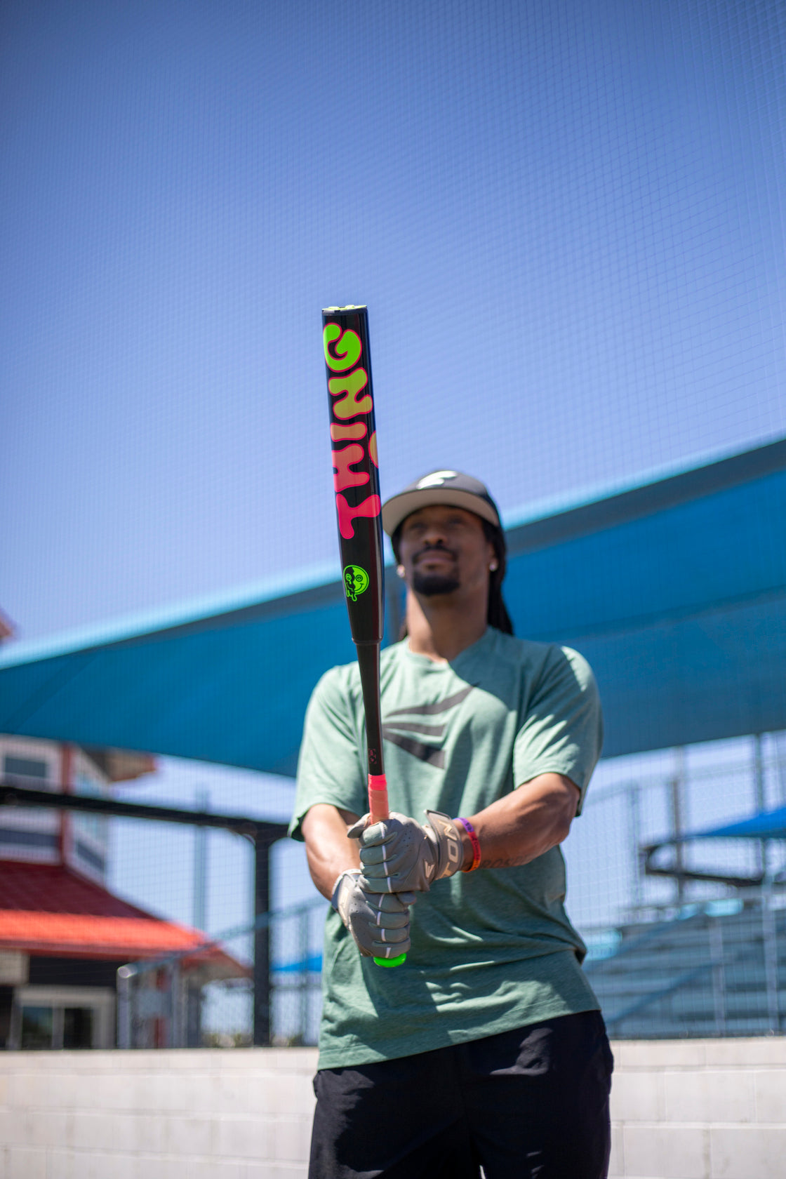 2026 Easton Thing 2-Piece Loaded USSSA Slowpitch Softball Bat - ESU6THGL - lifestyle photo (10 of 10)
