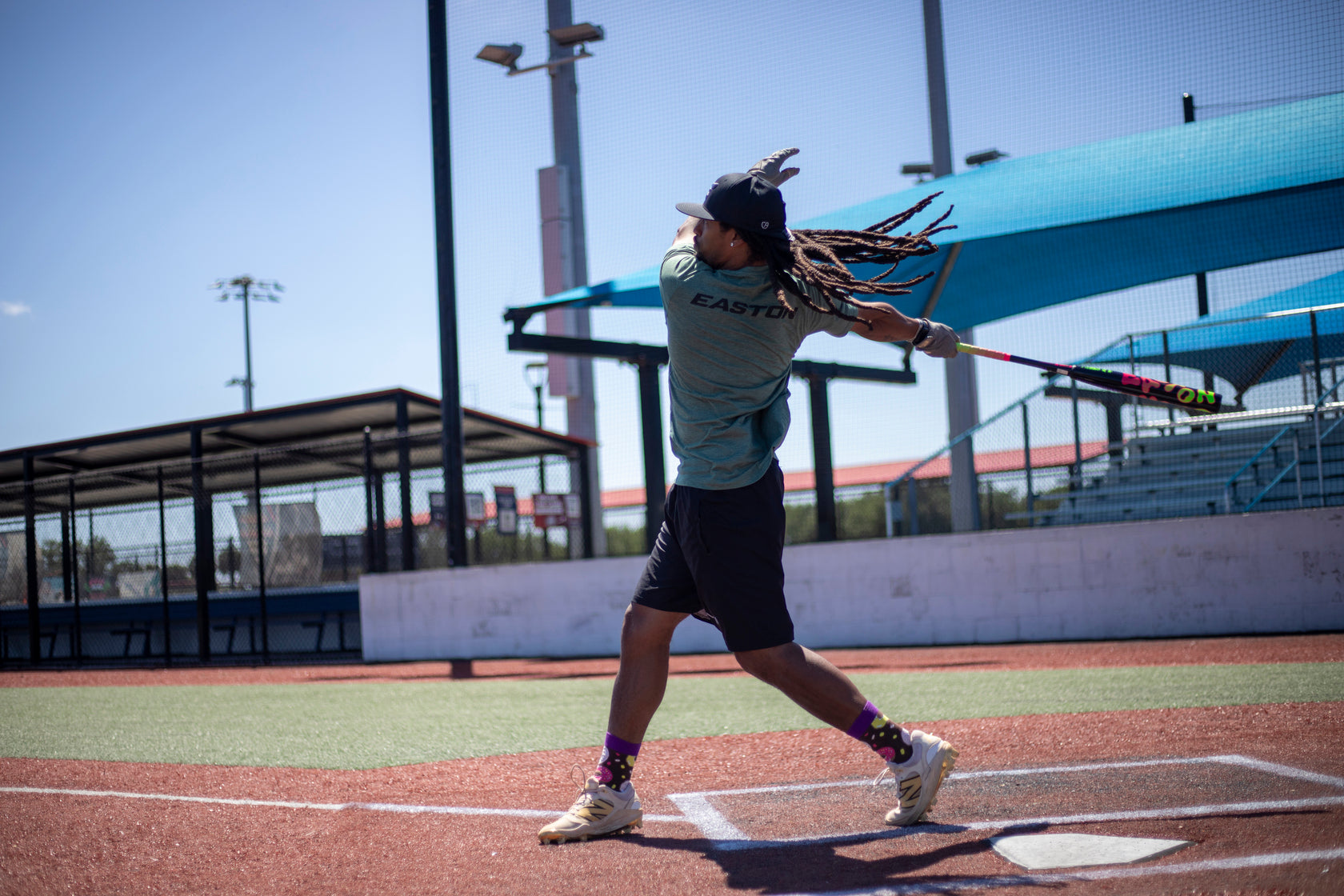 2026 Easton Thing 2-Piece Loaded USSSA Slowpitch Softball Bat - ESU6THGL - lifestyle photo (9 of 10)