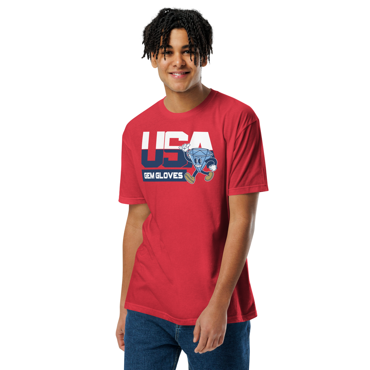 Gem Gloves T-Shirt - All-American (Multiple Colors)