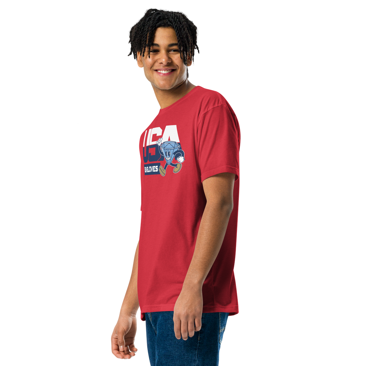 Gem Gloves T-Shirt - All-American (Multiple Colors)
