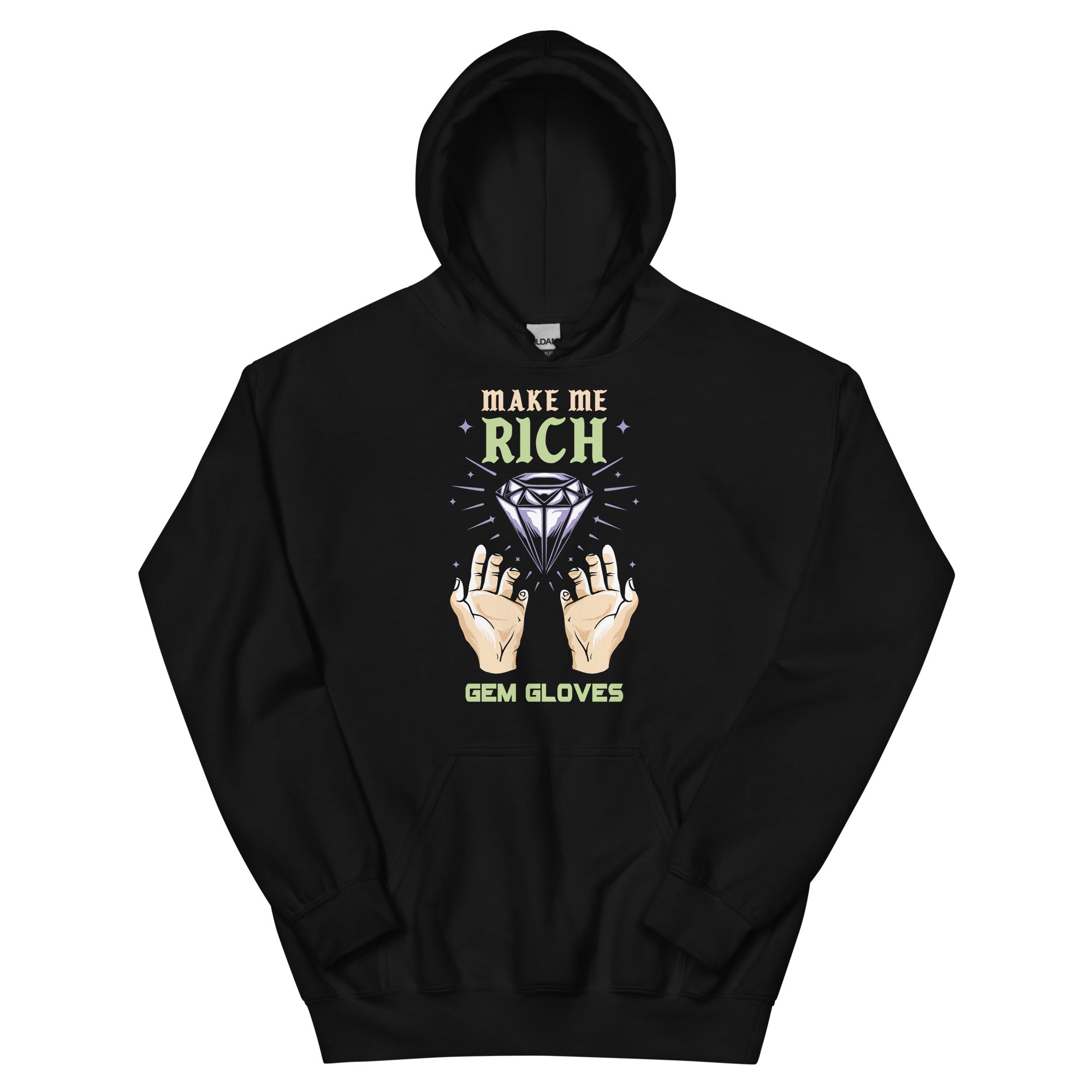 Gem Gloves Hoodie - Make Me Rich