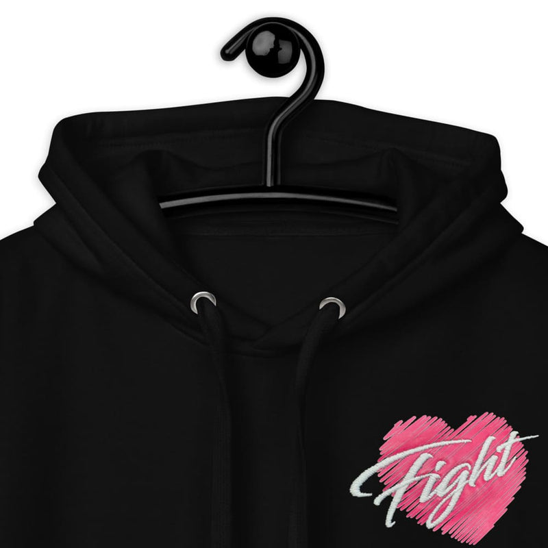 Fight Cancer Element Hoodie - Heart