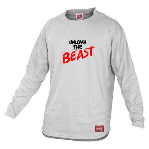 Rawlings Dugout Youth Fleece Pullover - Unleash The Beast