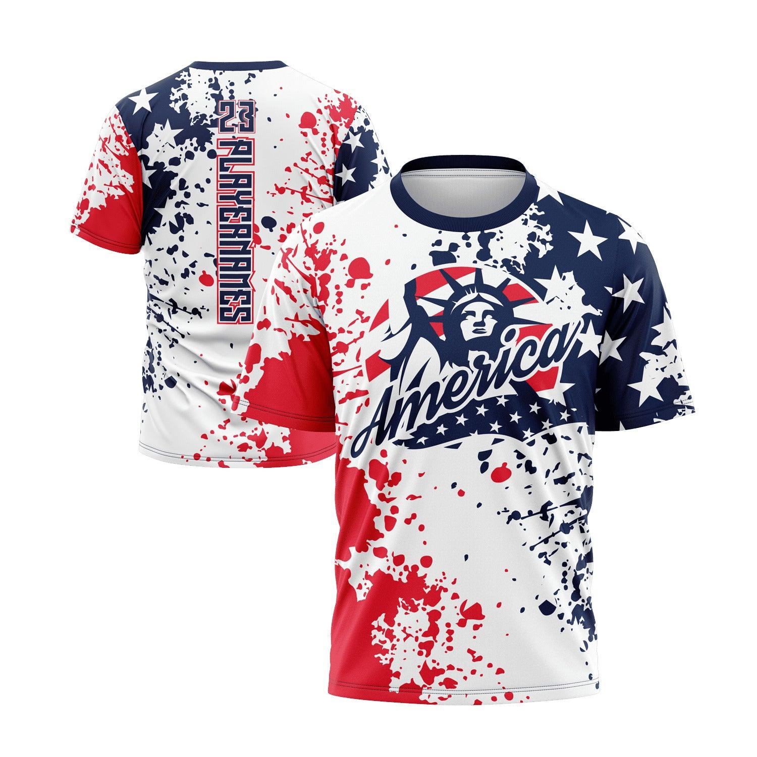 American Liberty Short Sleeve Jersey (Customized Buy-In) - Smash It Sports