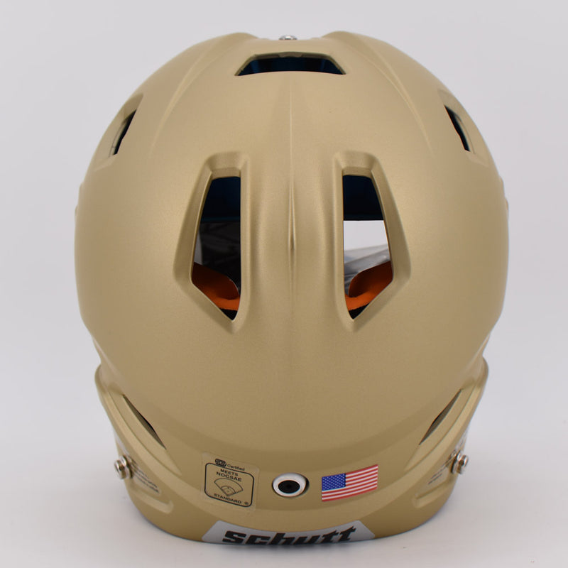 Viper Softball Pitchers Helmet  Matte Vegas Gold/Black
