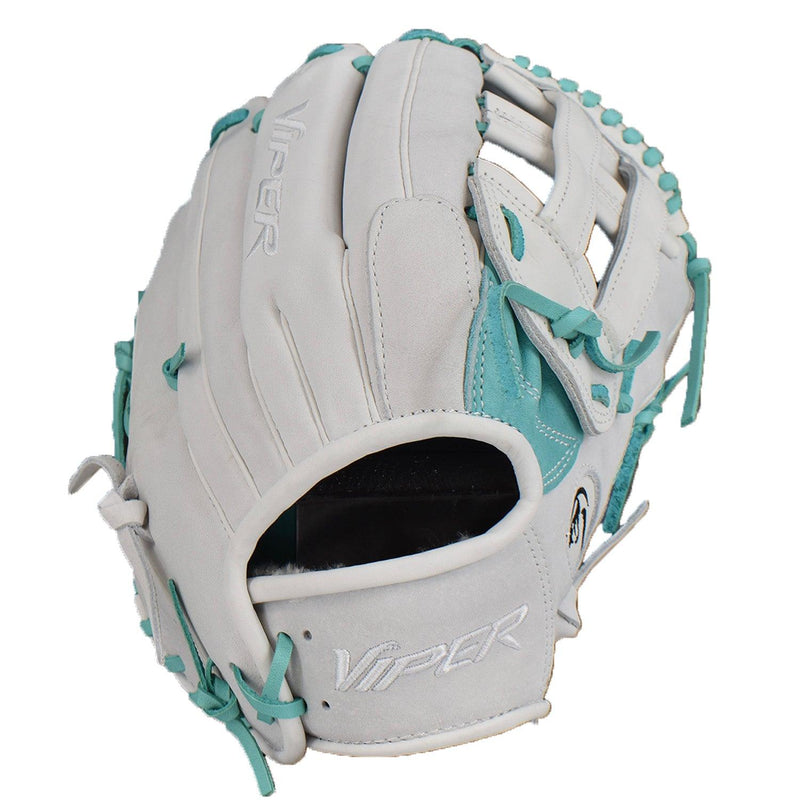 Viper Premium Leather Slowpitch Softball Fielding Glove – Game Ready Edition - VIP-H-SL-W-LB-001 - Smash It Sports