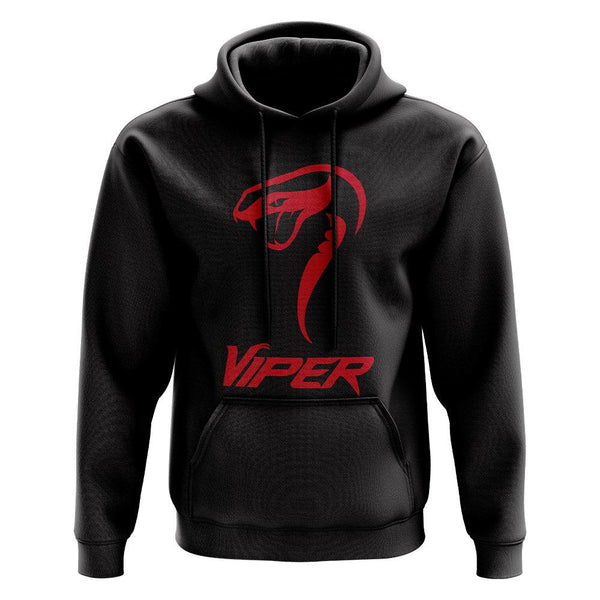 Viper Black/Red Victory Performance Fleece Mid-Weight Hoodie - Smash It Sports