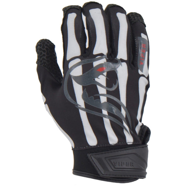 Viper Lite Premium Batting Gloves Leather Palm - Skeleton - Smash It Sports