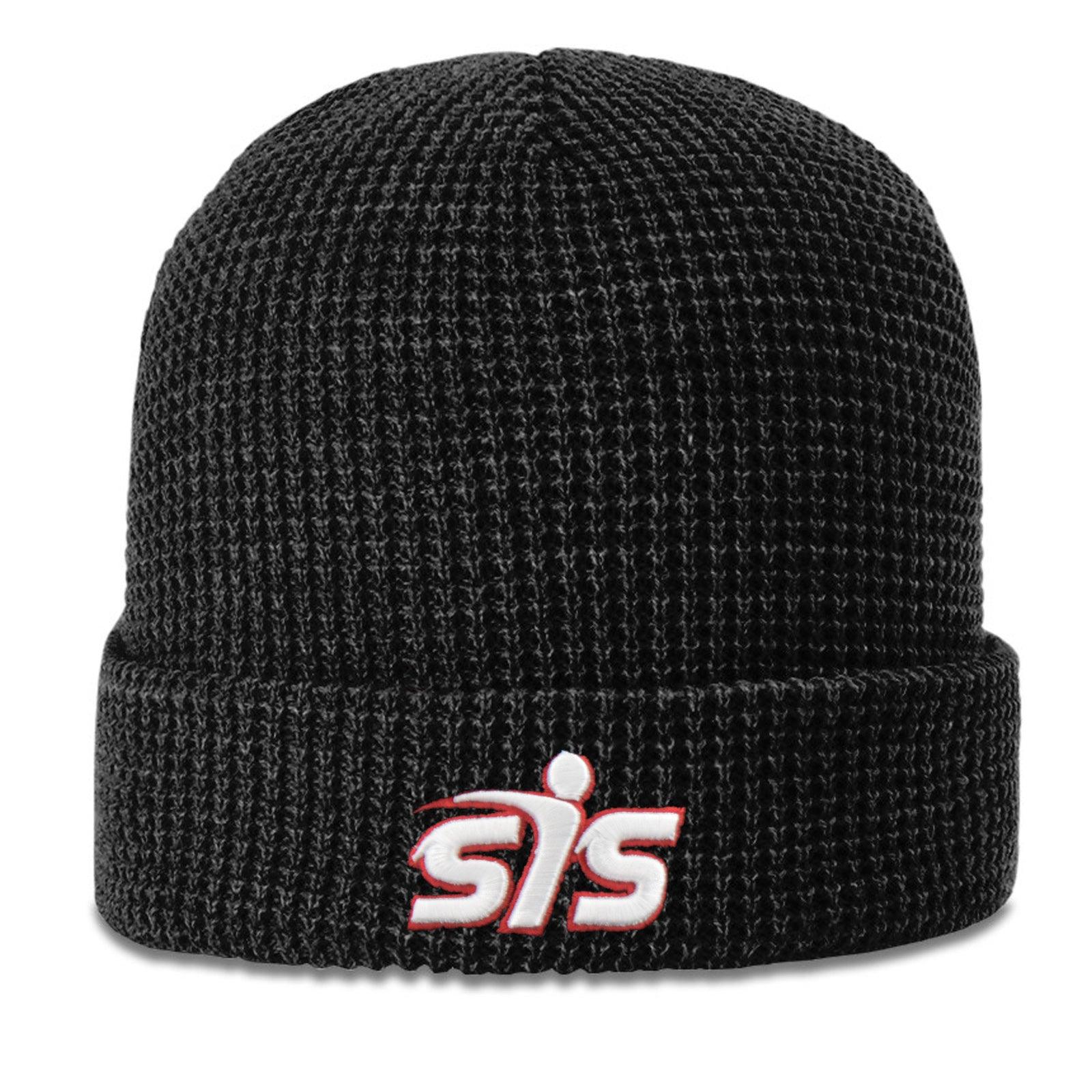 Smash It Sports Waffle Beanie #146 (Black)