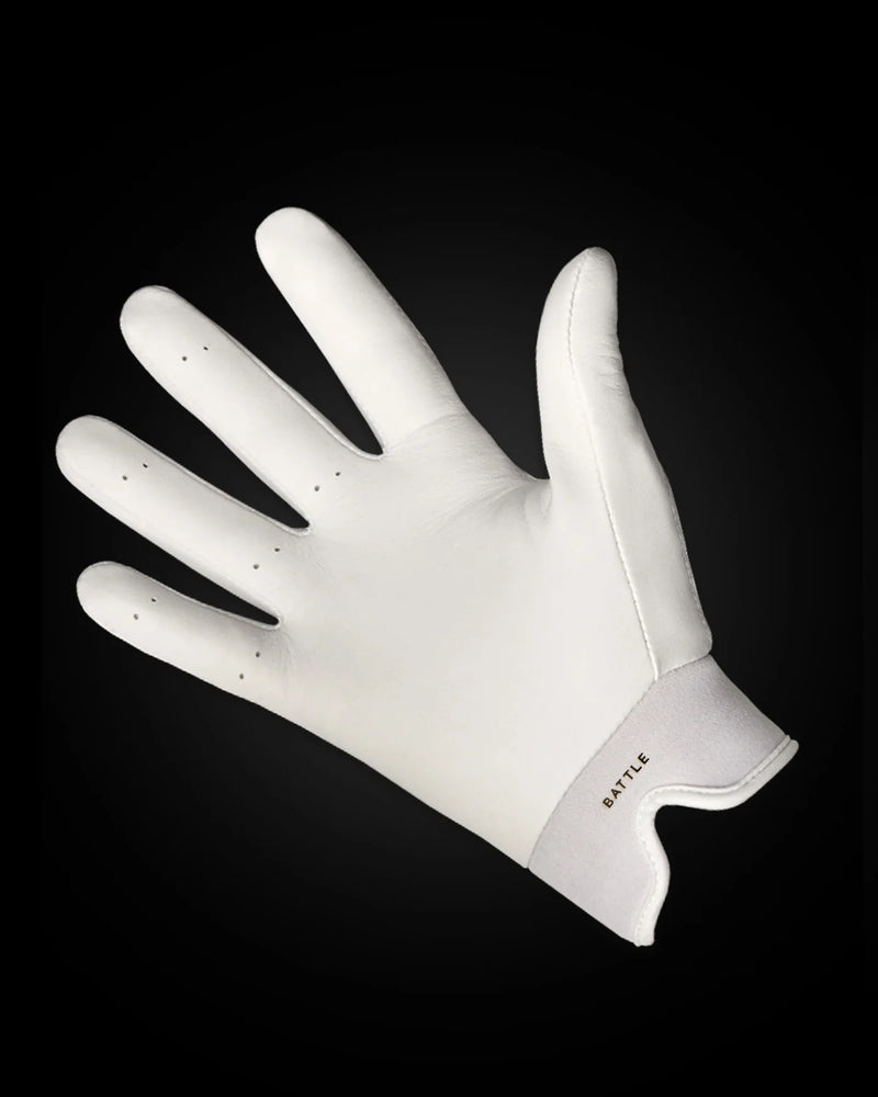 Warstic IK3 Pro Short Cuff Batting Gloves "White"