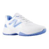 New Balance Women's FUSE v5 Turf Trainer Softball Shoes - White/Carolina - WFUSE6PS