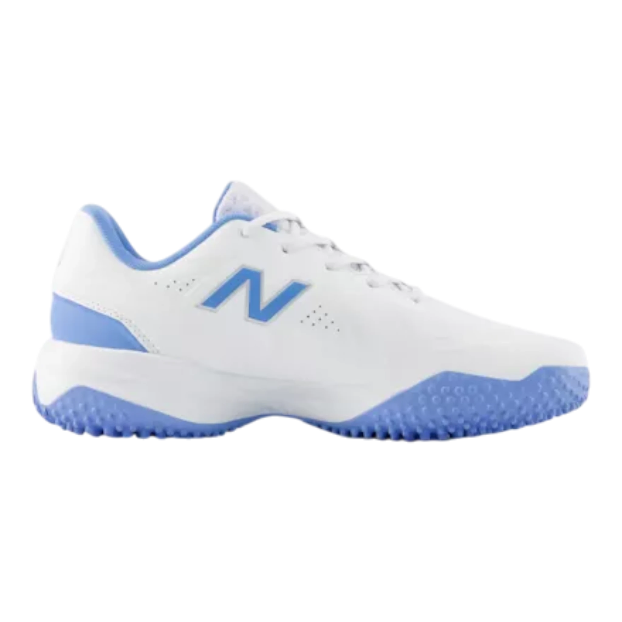 New Balance Women's FUSE v5 Turf Trainer Softball Shoes - White/Carolina - WFUSE6PS