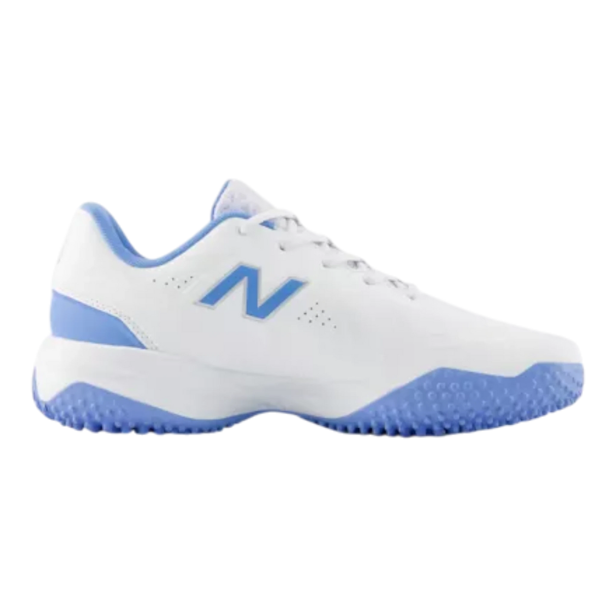 New Balance Women's FUSE v5 Turf Trainer Softball Shoes - White/Carolina - WFUSE6PS