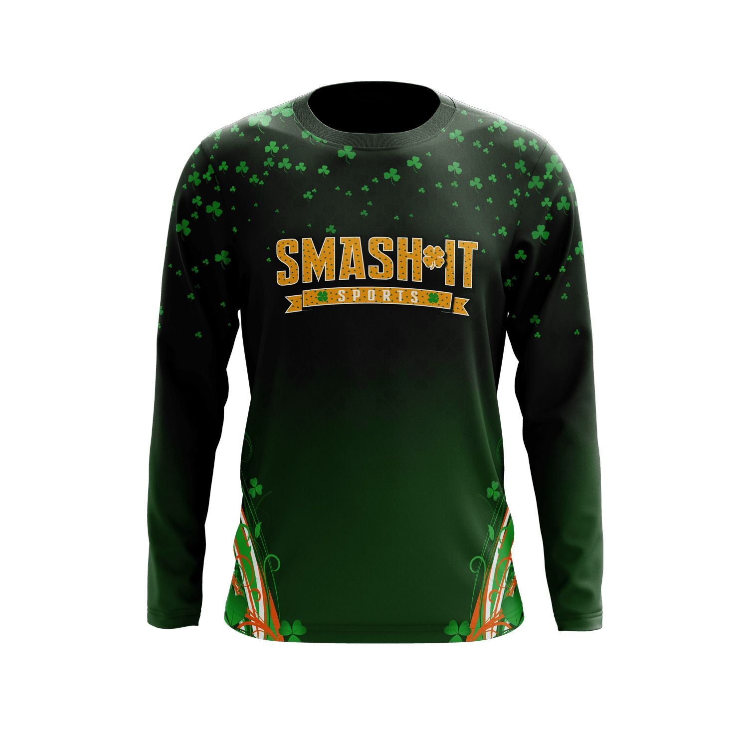 Smash It Sports St. Patricks Day Long Sleeve Jersey (Customized Buy-In)