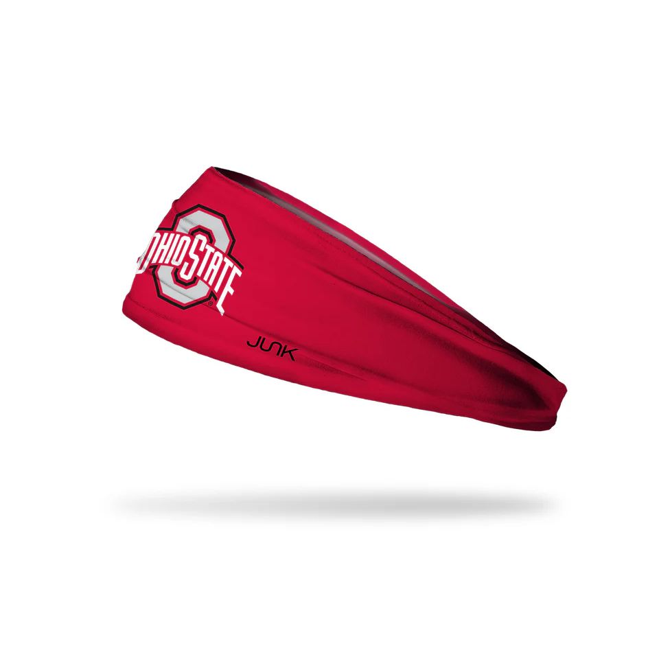 Junk Headband Ohio State: Logo Scarlet - Big Bang Lite