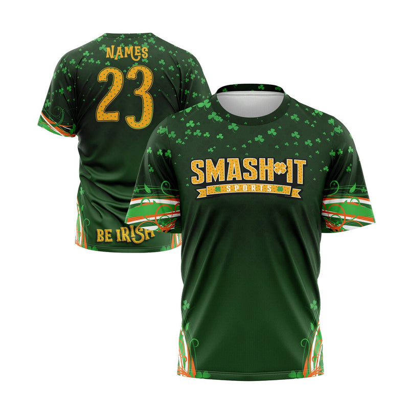 Smash It Sports St. Patricks Day Short Sleeve Jersey (Customized Buy-In)