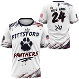 Pittsford Panthers Baseball Full Dye T-Shirt (Multiple Designs)