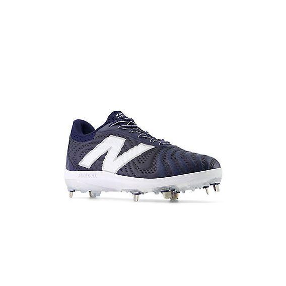 New Balance Men's FuelCell 4040 V7 Metal Baseball Cleats - Team Navy / Optic White - L4040TN7 - Smash It Sports