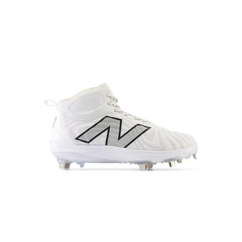 New Balance Men s FuelCell 4040 V7 Mid Metal Cleats Optic White Raincloud 12.5