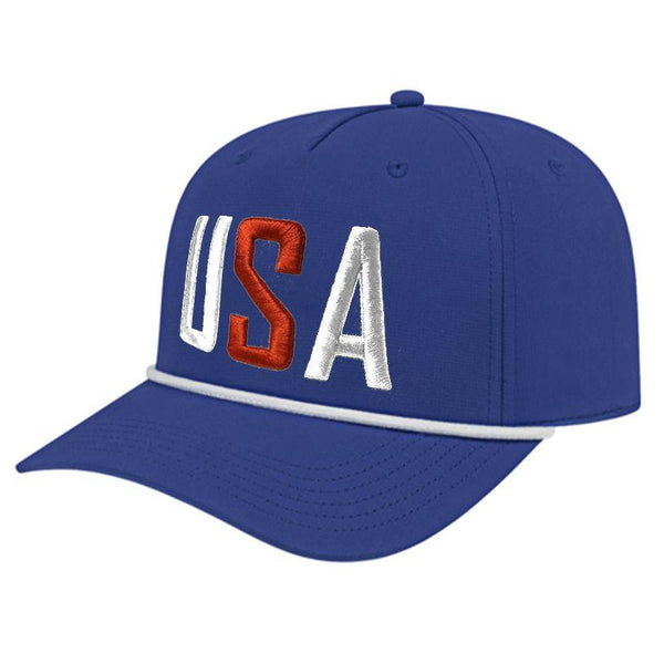 Team USA Classic Snapback Hat - Navy - Smash It Sports