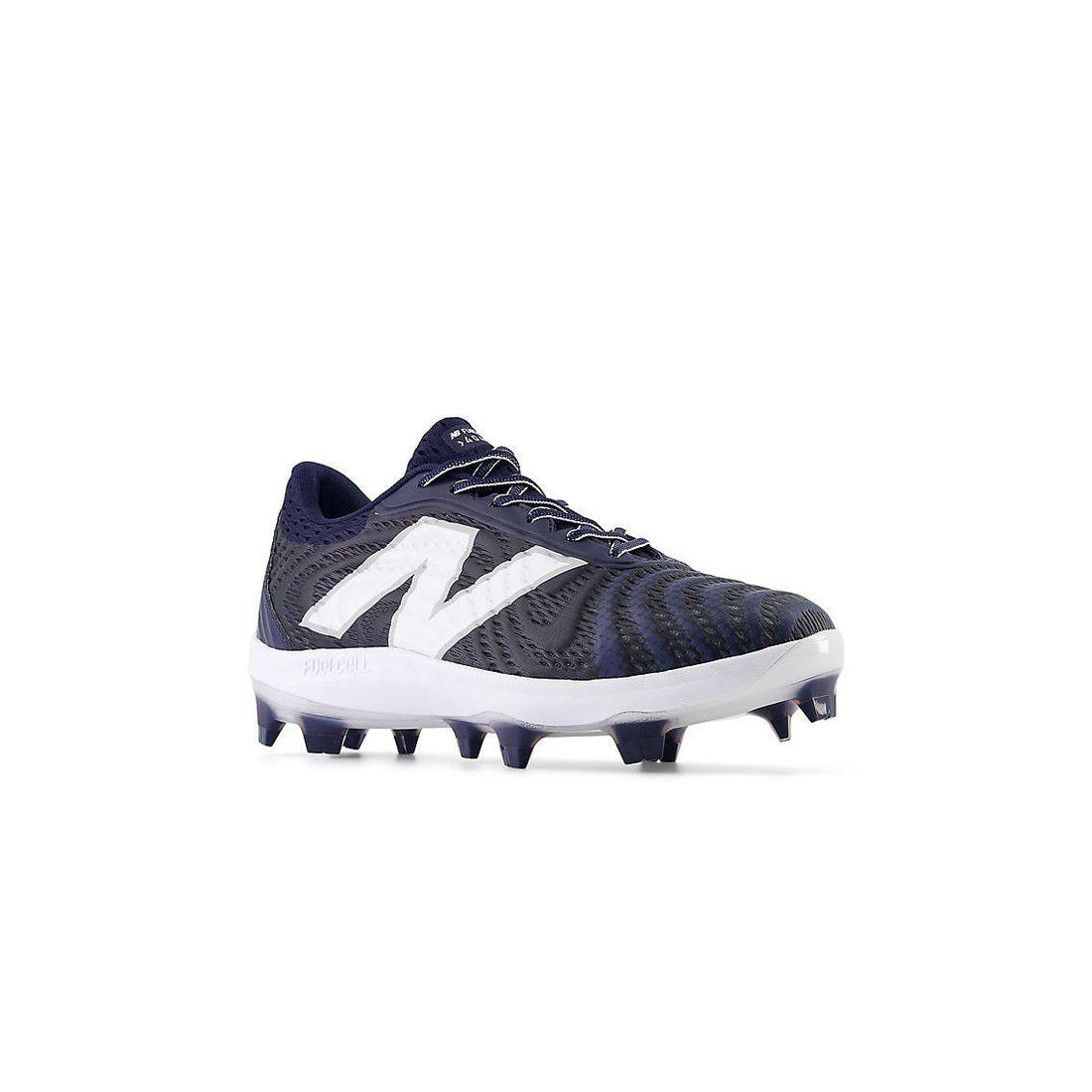 New Balance Men s FuelCell 4040 V7 Molded Baseball Cleats Team Navy Optic White PL4040N7 available with Fast and Free shipping