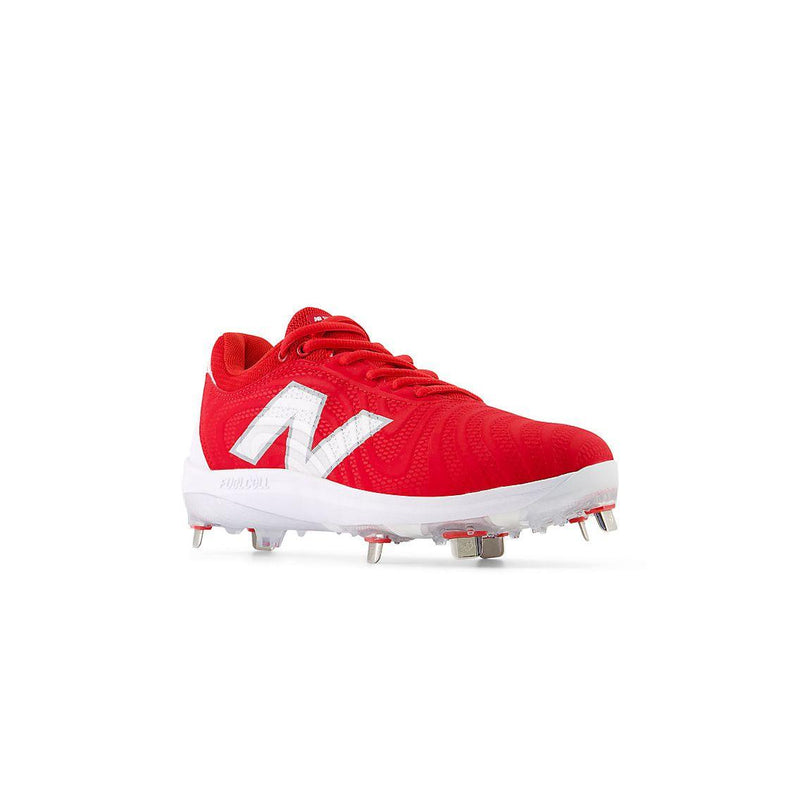 New Balance Women's FuelCell FUSE v4 Metal Fastpitch Softball Cleats - Team Red / Optic White - SMFUSER4 - Smash It Sports